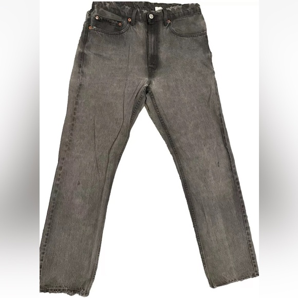 Vtg Men's 505 Levi's Black Jeans Sz 32 x 32 Made In 1998 Broken in to perfection - Picture 1 of 16